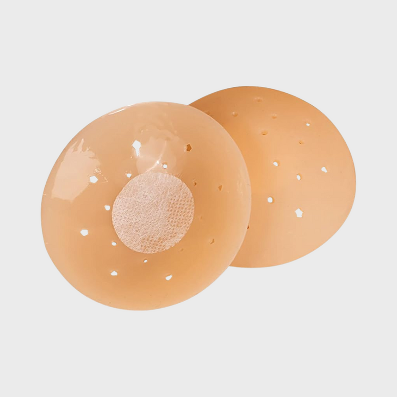Breezy Nipple Pasties - Adhesive Nipple Covers with Holes
